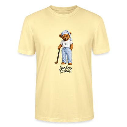 "Hockey Dreams" T-Shirt – Offizielles Schlafshirt - Creme