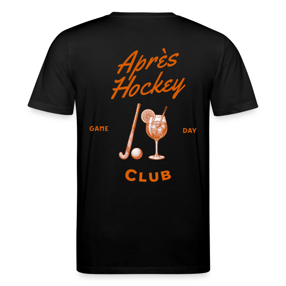 Unisex Bio T-Shirt – Aprés Hockey Club - Schwarz