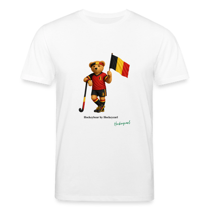 Hockeybear Belgien – WM Fanshirt | Hockeycarl - Weiß