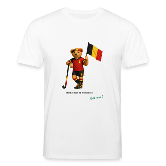 Hockeybear Belgien – WM Fanshirt | Hockeycarl - Weiß