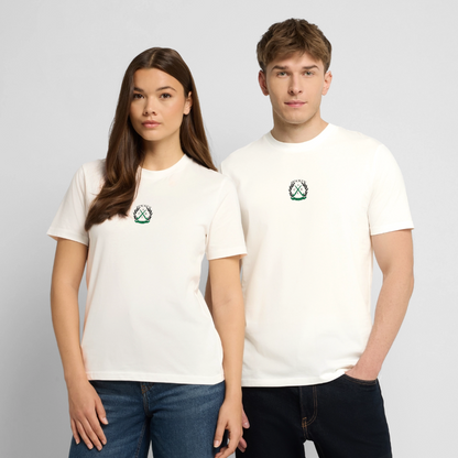 Hockeycarl Sakura Stick Unisex T-Shirt – Bio-Baumwolle - Naturweiß 