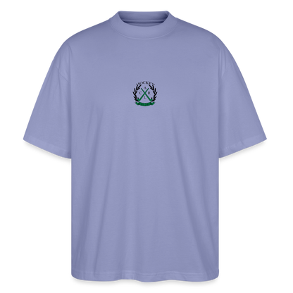 Like Hard Hits Field Hockey Oversized T-Shirt - Violett