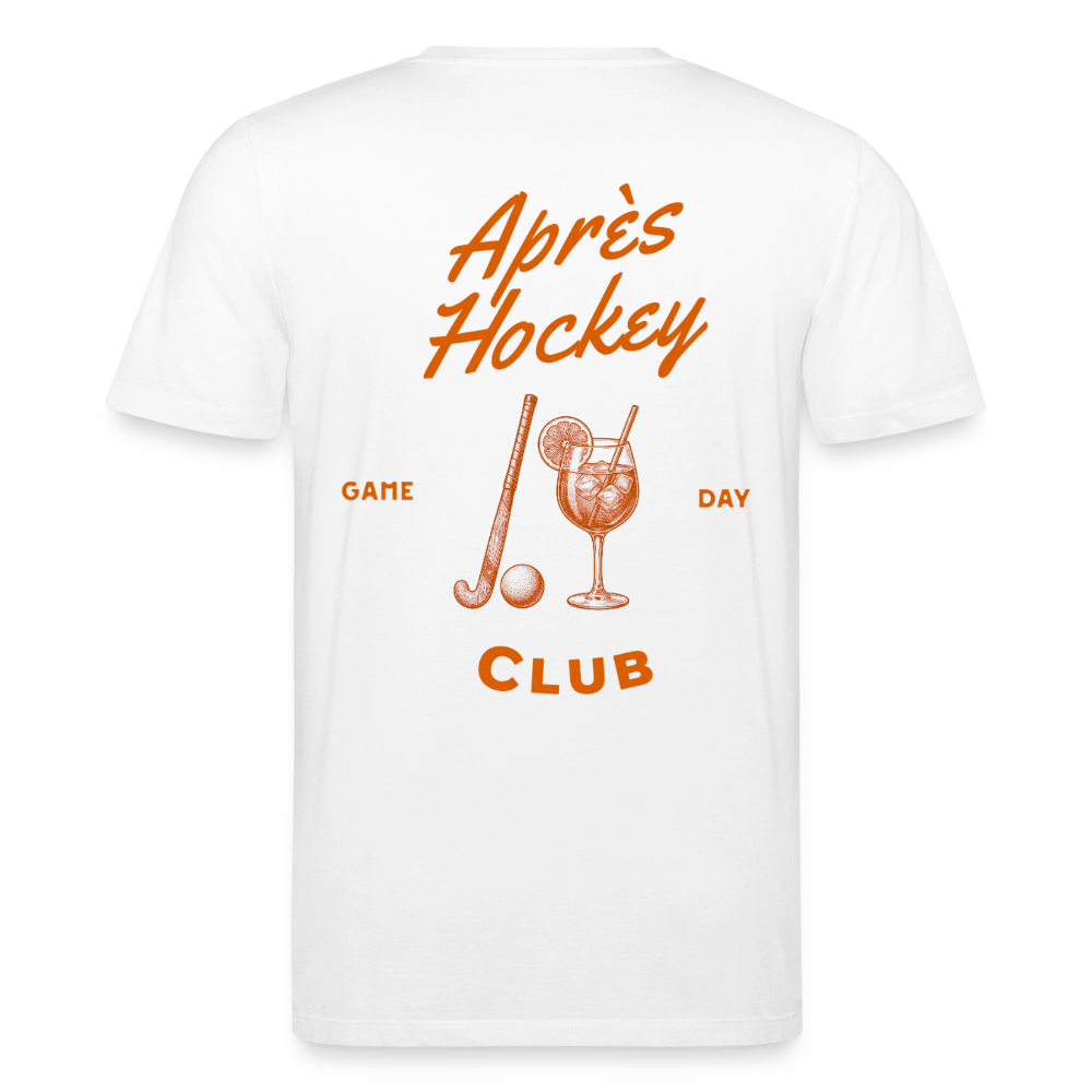 Unisex Bio T-Shirt – Aprés Hockey Club - Weiß