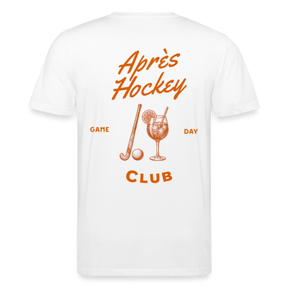 Unisex Bio T-Shirt – Aprés Hockey Club - Weiß