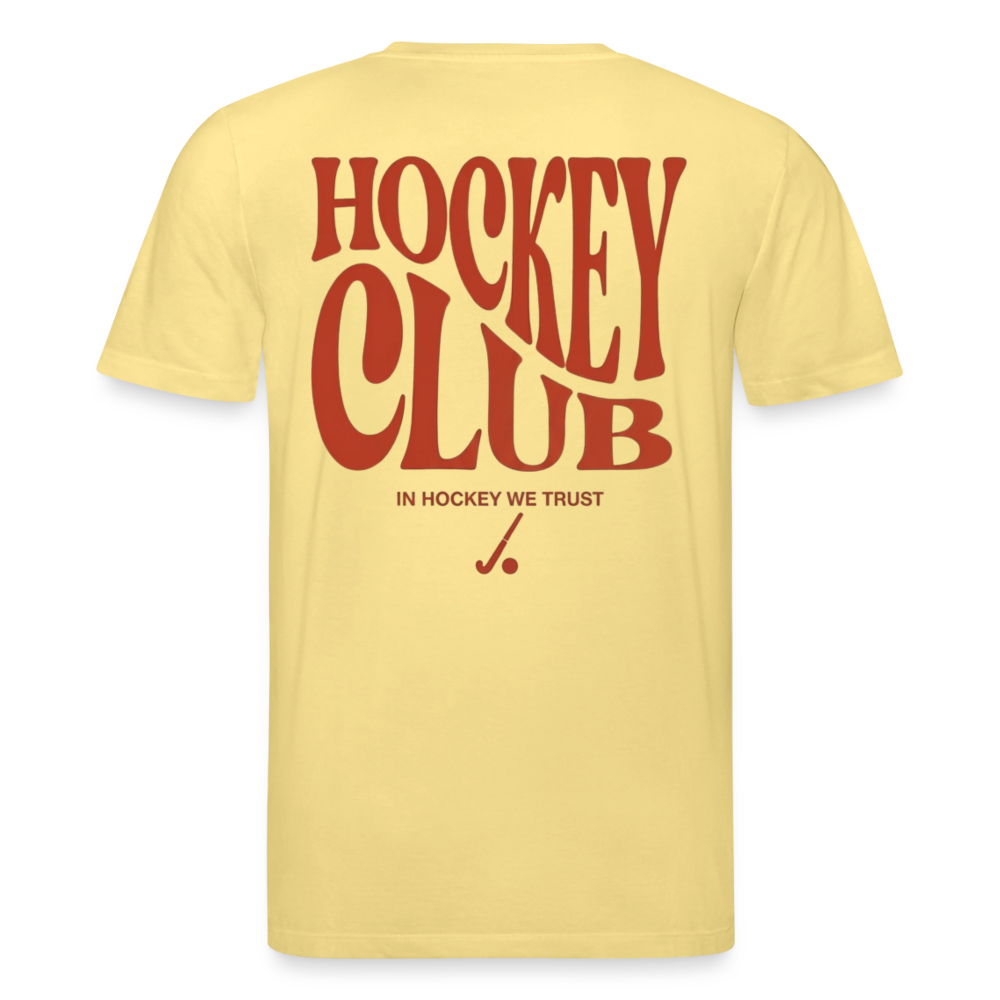 Hockey Club – Organic Unisex T-Shirt - Gelb Viva 