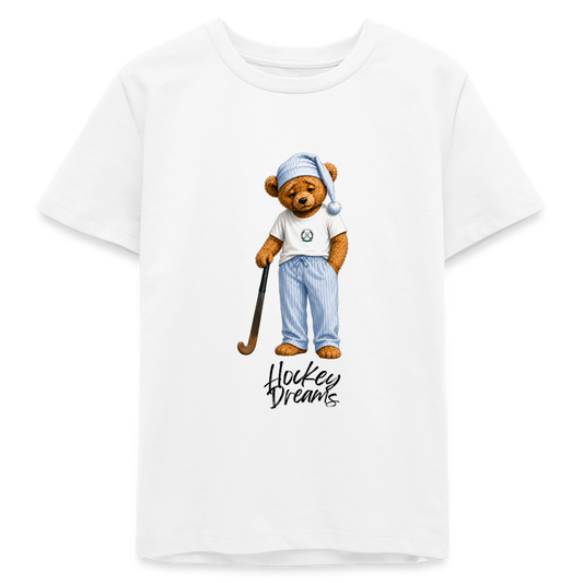 "Hockey Dreams" Teenager T-Shirt - Weiß