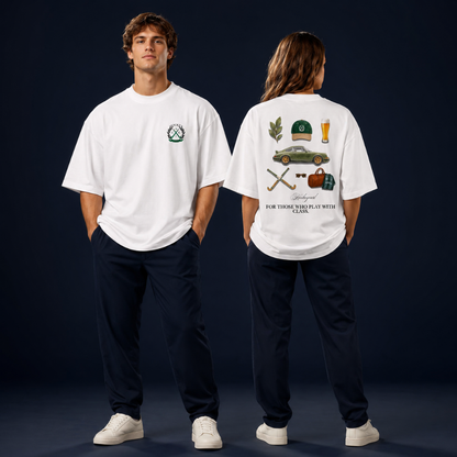 For Those Who Play With Class – Organic Oversize Shirt
