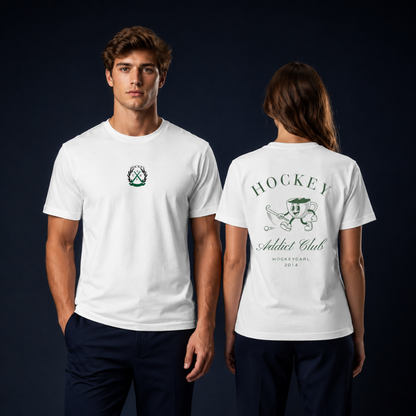 Hockey Addict Club – Organic Unisex T-Shirt