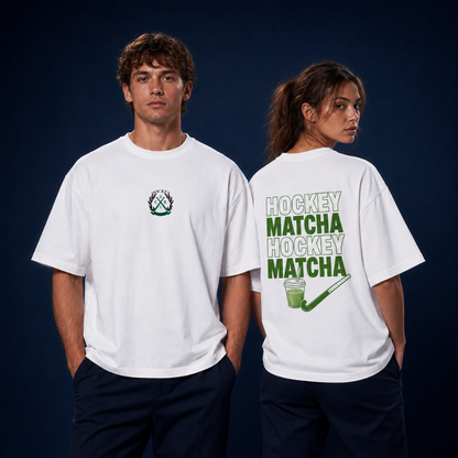 Hockey Matcha Oversized T-Shirt - Hockeycarl