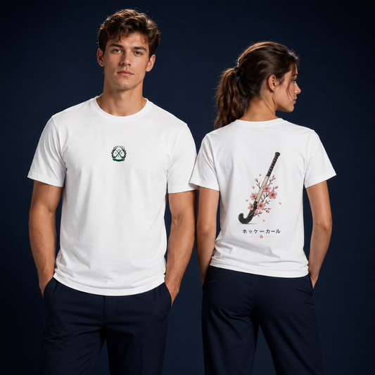 Hockeycarl Sakura Stick Unisex T-Shirt – Bio-Baumwolle