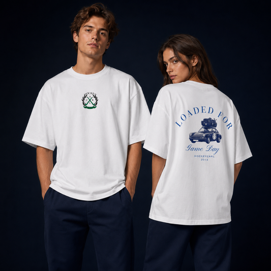 Loaded for Game Day – Boxy Heavyweight Organic Shirt - Hockeycarl