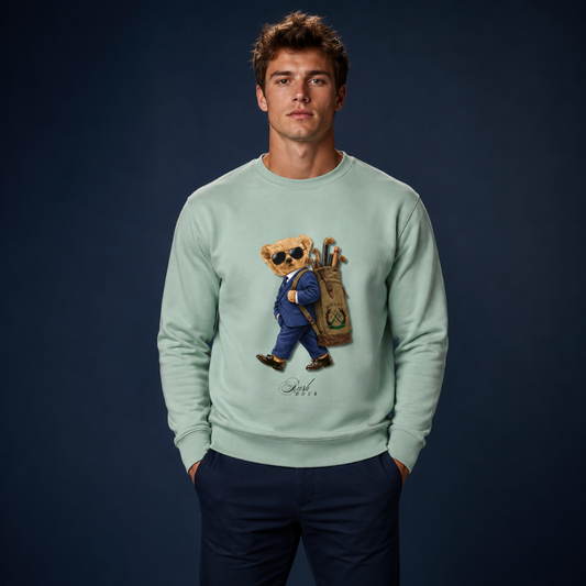Rush Hour Hockey Bear Unisex Sweater – Vintage Hockey Lifestyle - Hockeycarl
