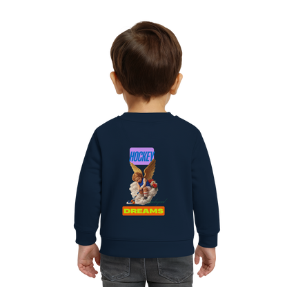 HockeyDreams - Baby Organic Sweatshirt - Hockeycarl