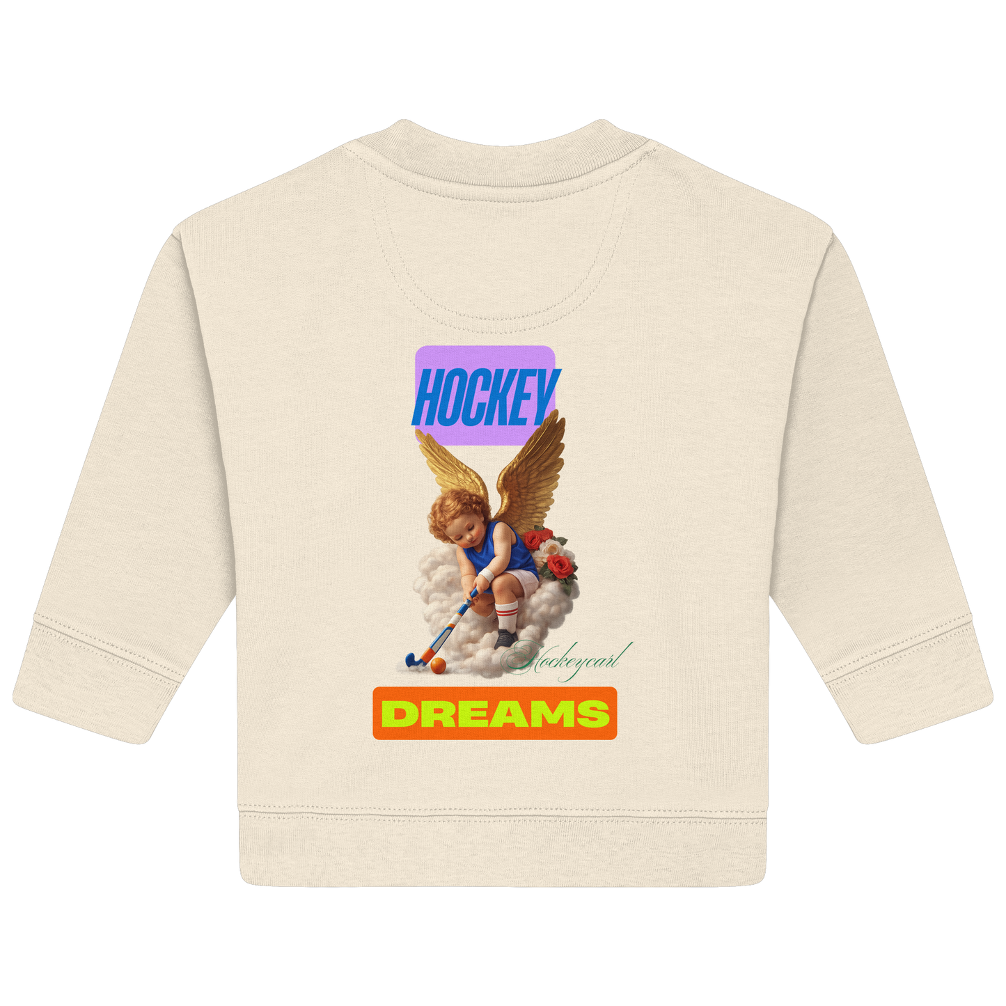 HockeyDreams - Baby Organic Sweatshirt - Hockeycarl