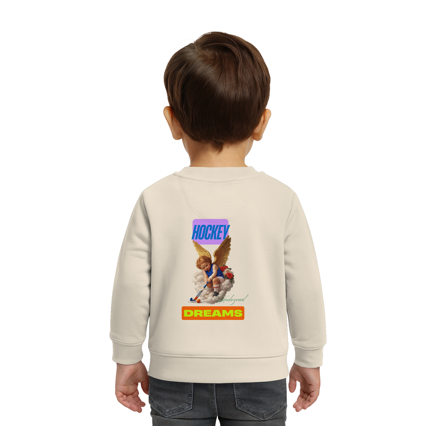 HockeyDreams - Baby Organic Sweatshirt - Hockeycarl