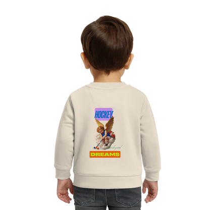 HockeyDreams - Baby Organic Sweatshirt - Hockeycarl