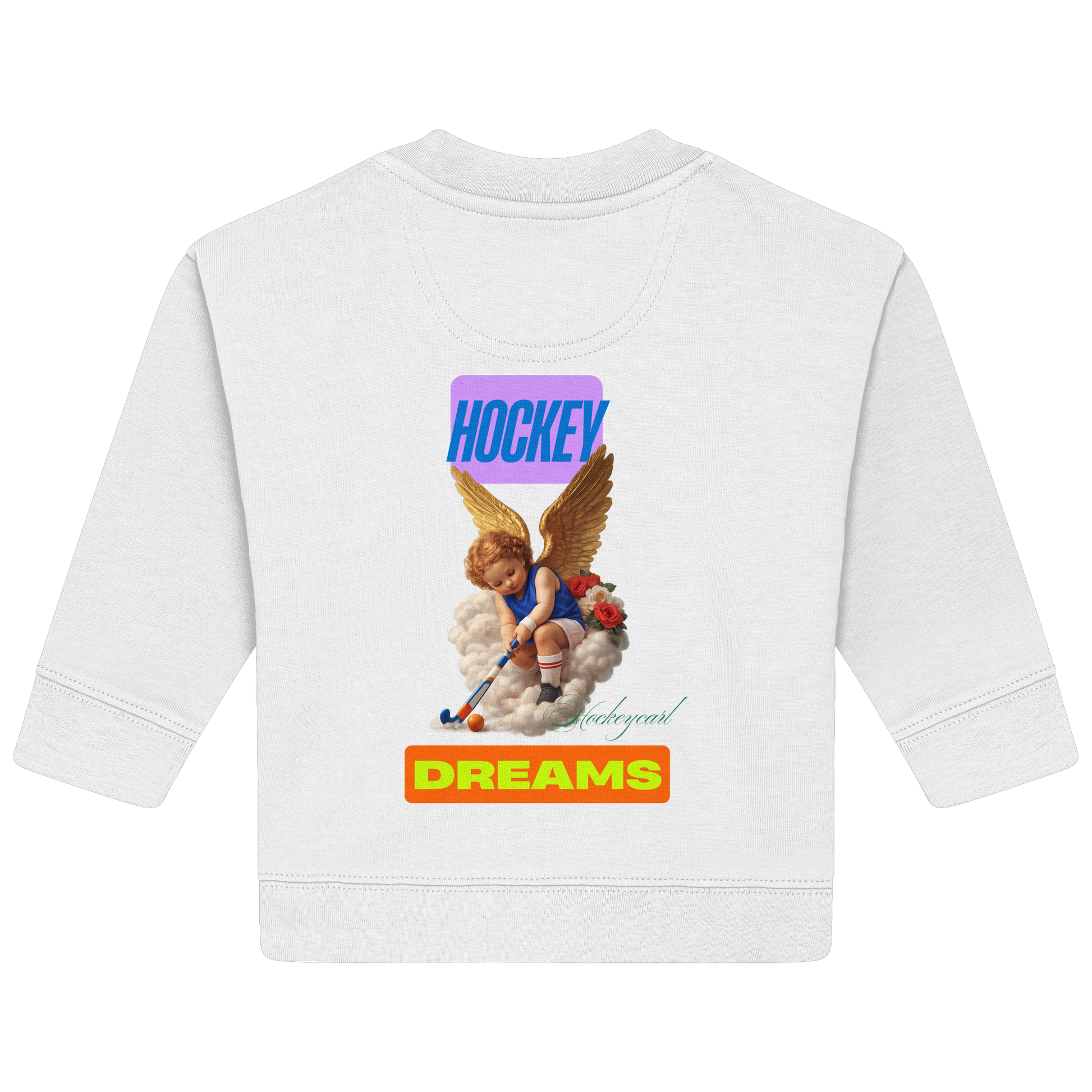 HockeyDreams - Baby Organic Sweatshirt - Hockeycarl