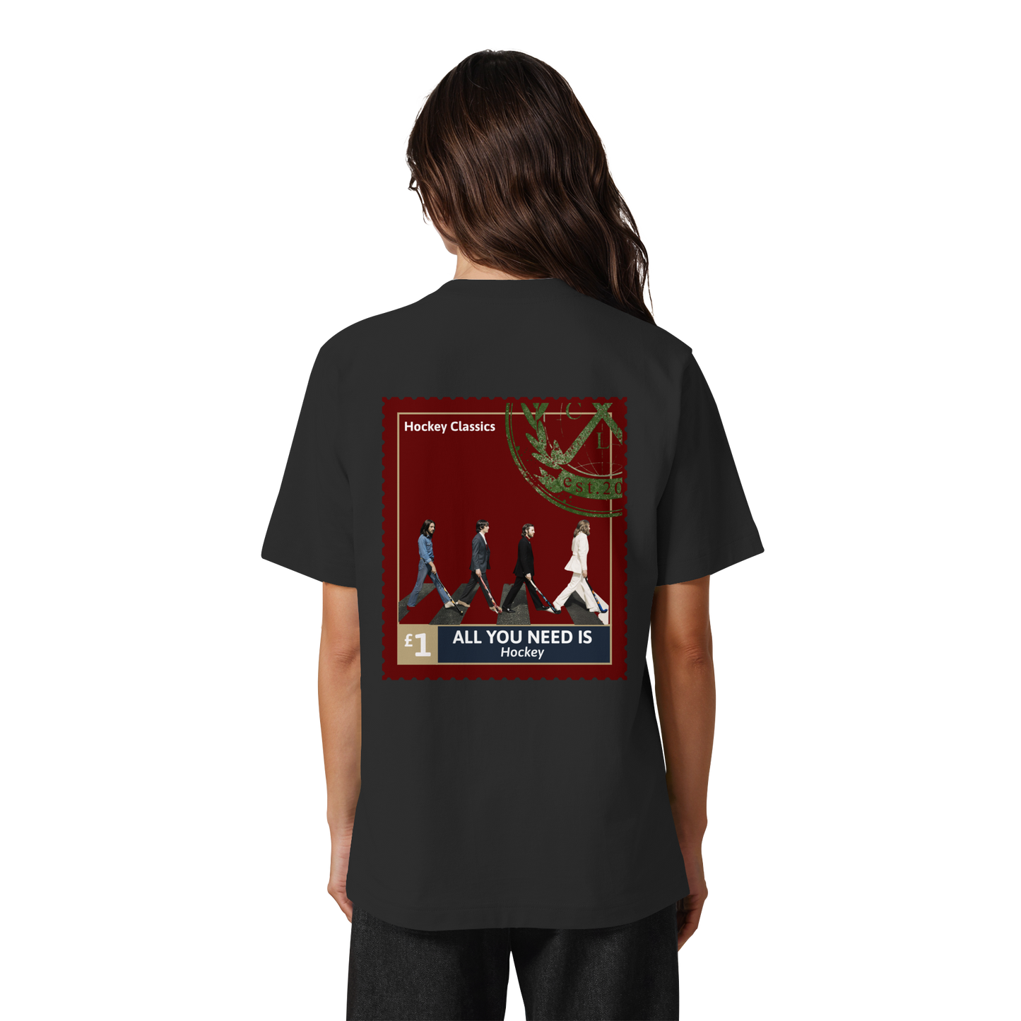 All You Need Is Hockey - Heavy Oversized Organic Shirt - Hockeycarl