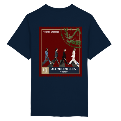 All You Need Is Hockey - Heavy Oversized Organic Shirt - Hockeycarl