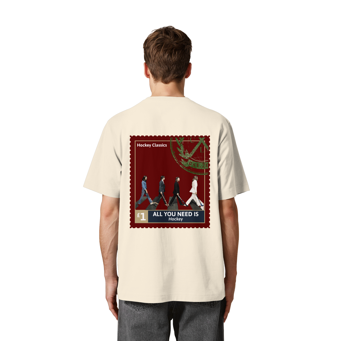 All You Need Is Hockey - Heavy Oversized Organic Shirt - Hockeycarl
