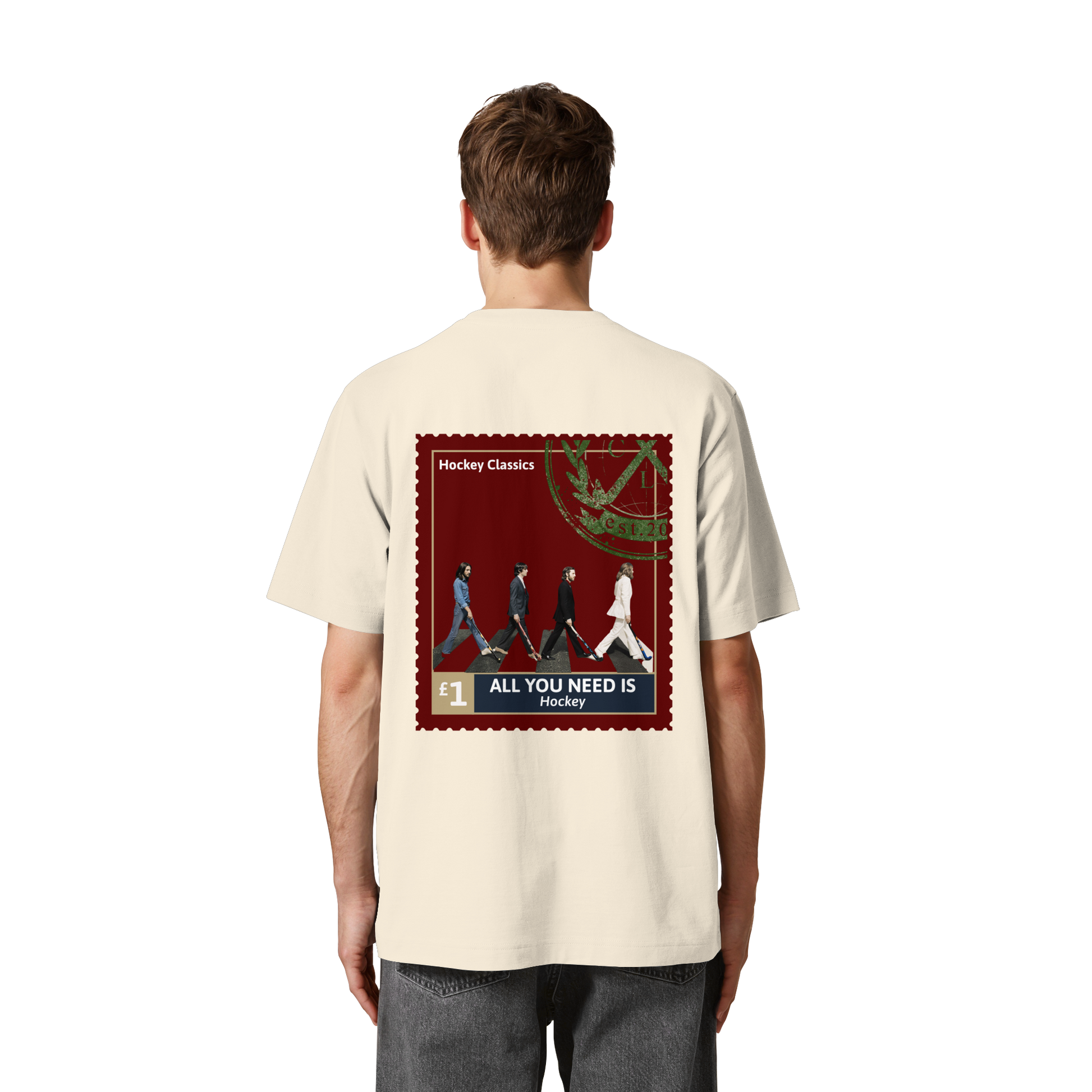 All You Need Is Hockey - Heavy Oversized Organic Shirt - Hockeycarl