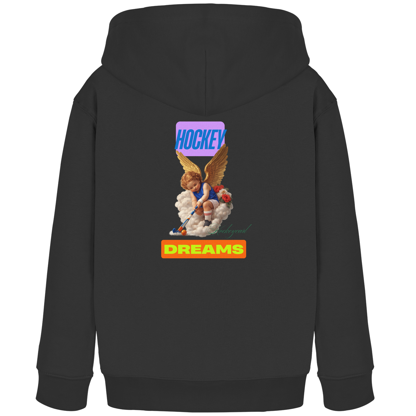 HockeyDreams - Kids Organic Hoodie - Hockeycarl