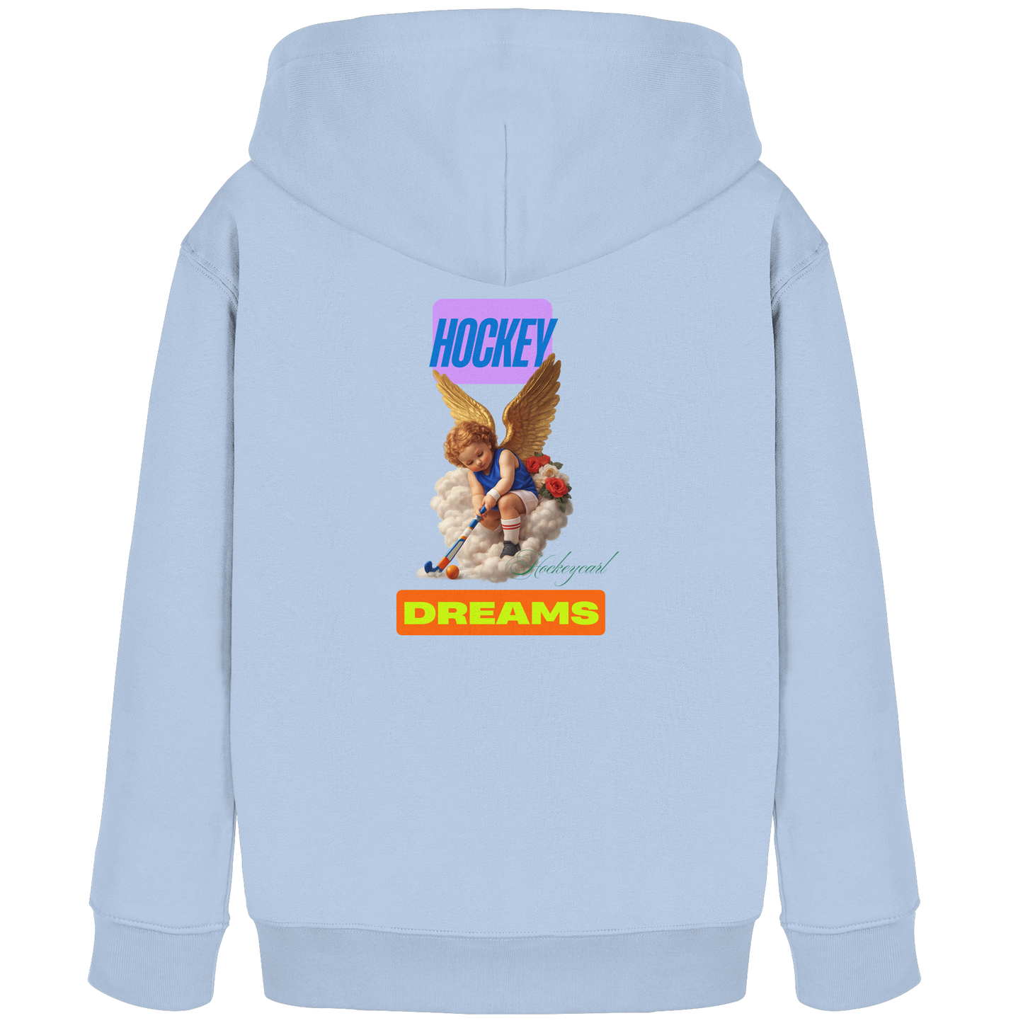 HockeyDreams - Kids Organic Hoodie - Hockeycarl