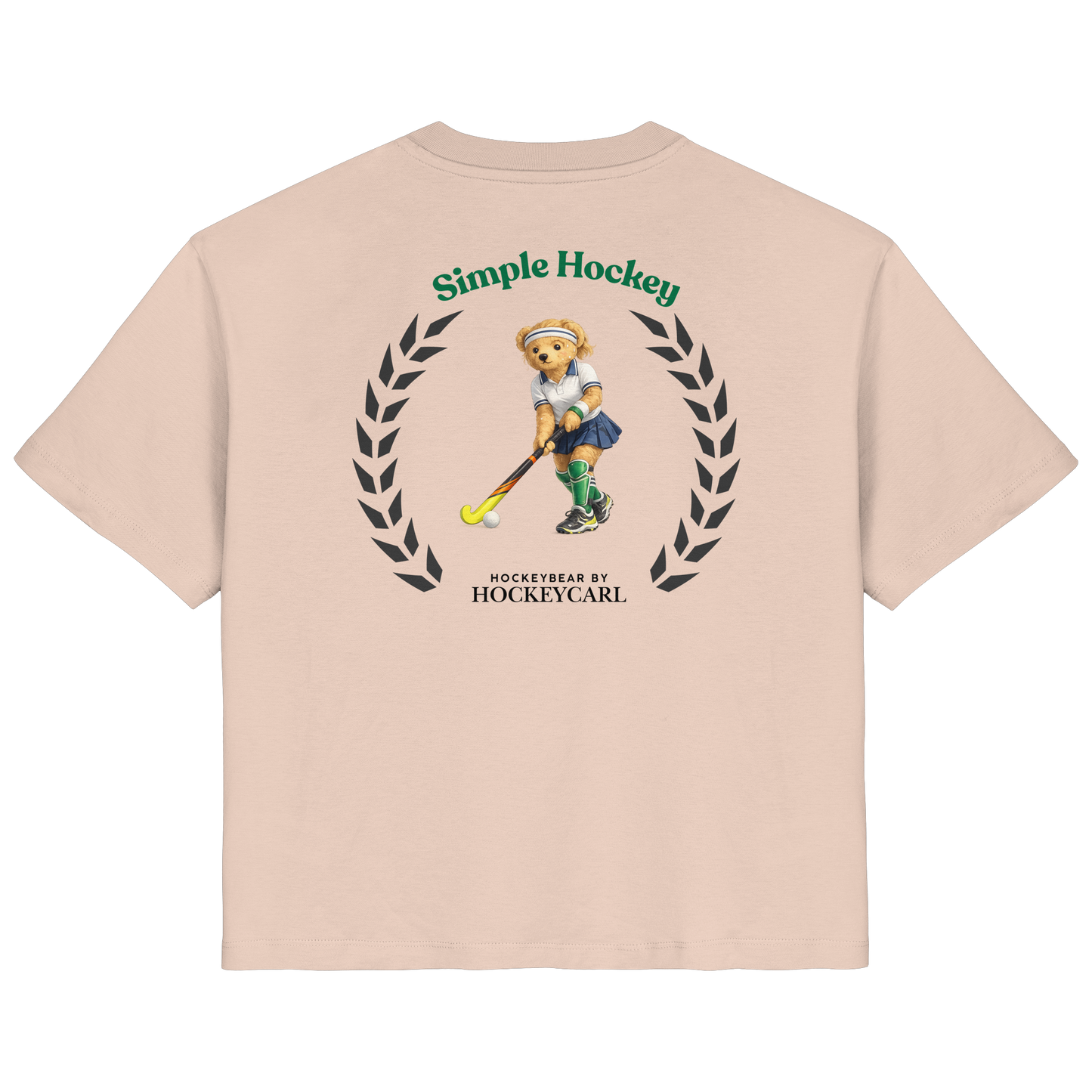 Hockeybear Woman  - Ladies Organic Shirt - Hockeycarl