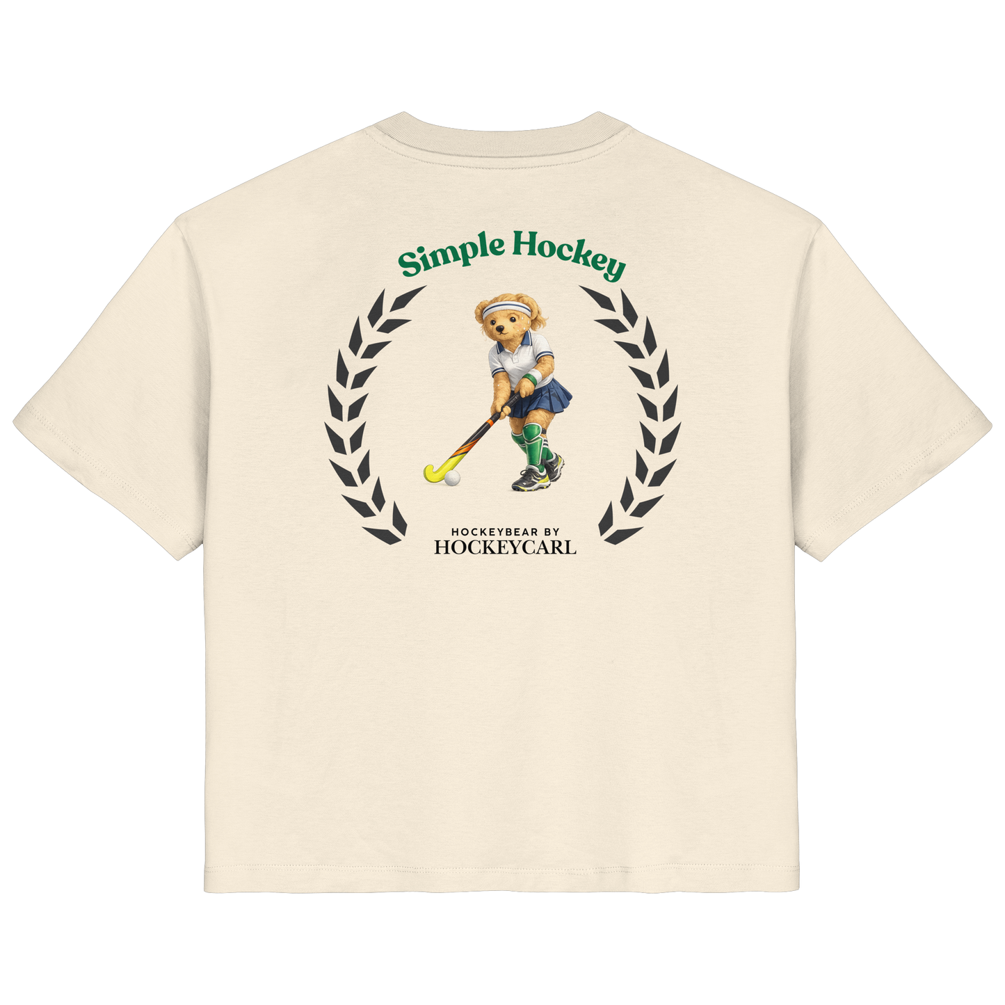 Hockeybear Woman  - Ladies Organic Shirt - Hockeycarl
