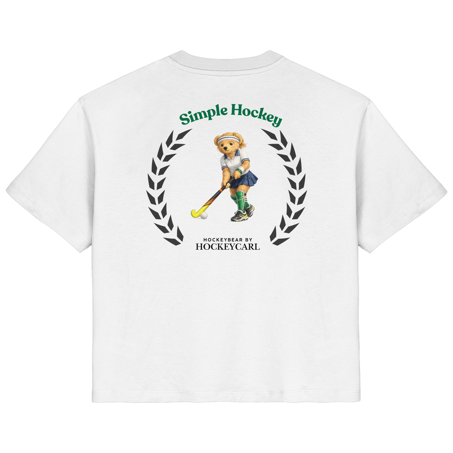 Hockeybear Woman  - Ladies Organic Shirt - Hockeycarl
