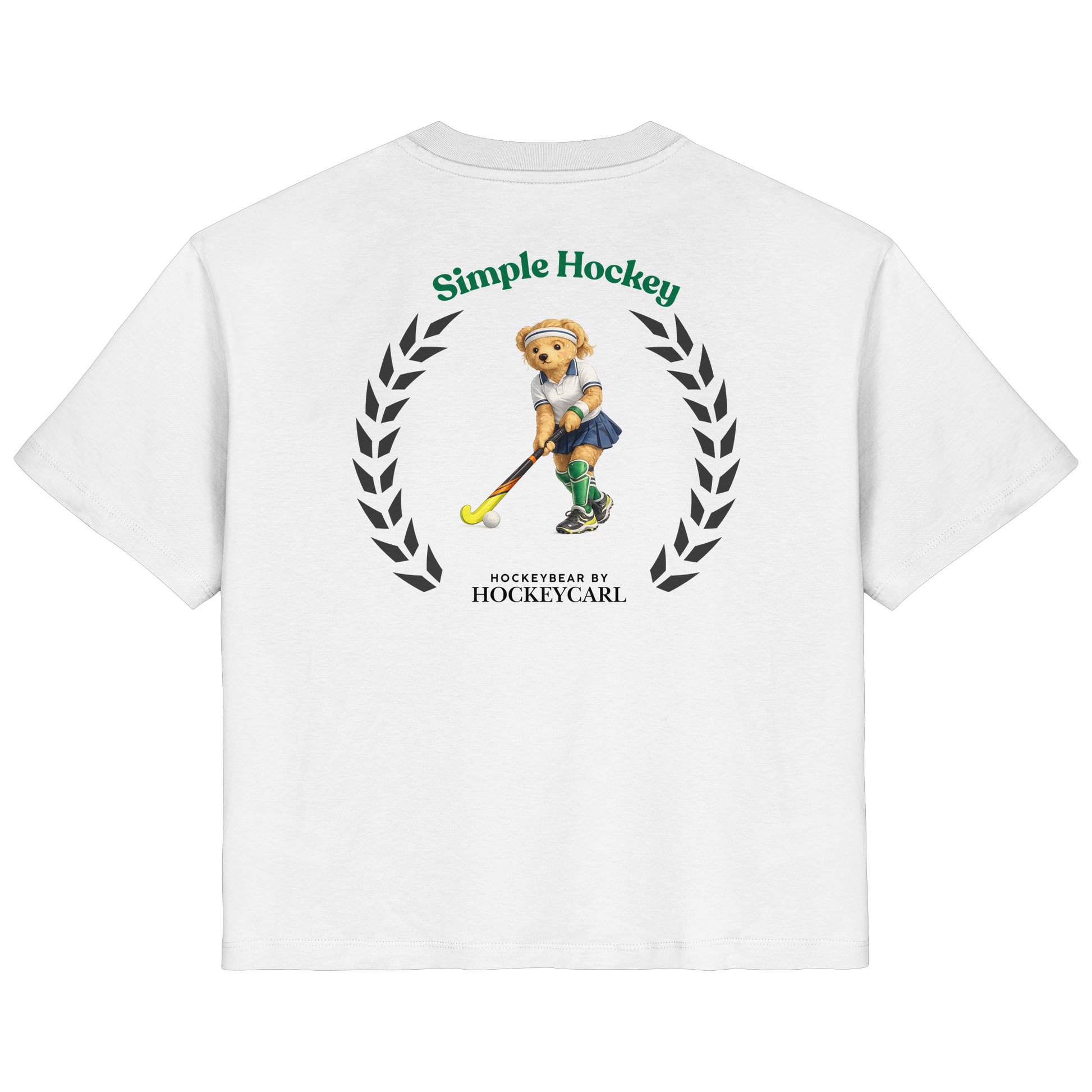 Hockeybear Woman  - Ladies Organic Shirt - Hockeycarl