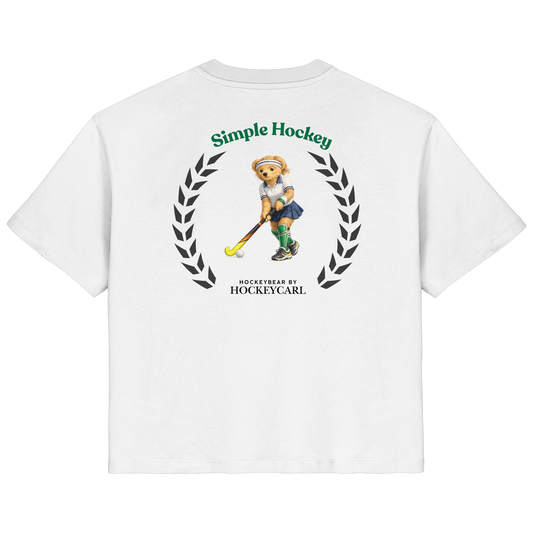 Hockeybear Woman  - Ladies Organic Shirt - Hockeycarl