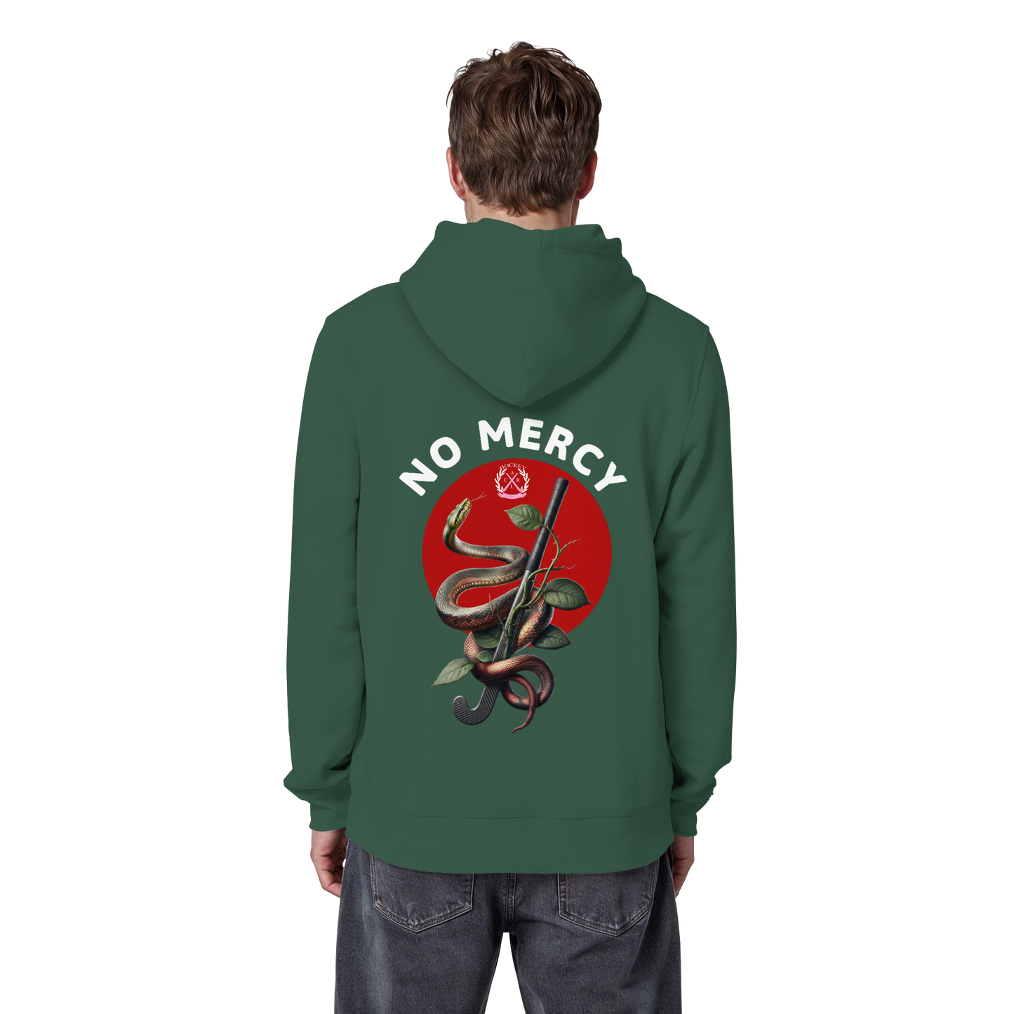 No Mercy - Organic Basic Hoodie - Hockeycarl