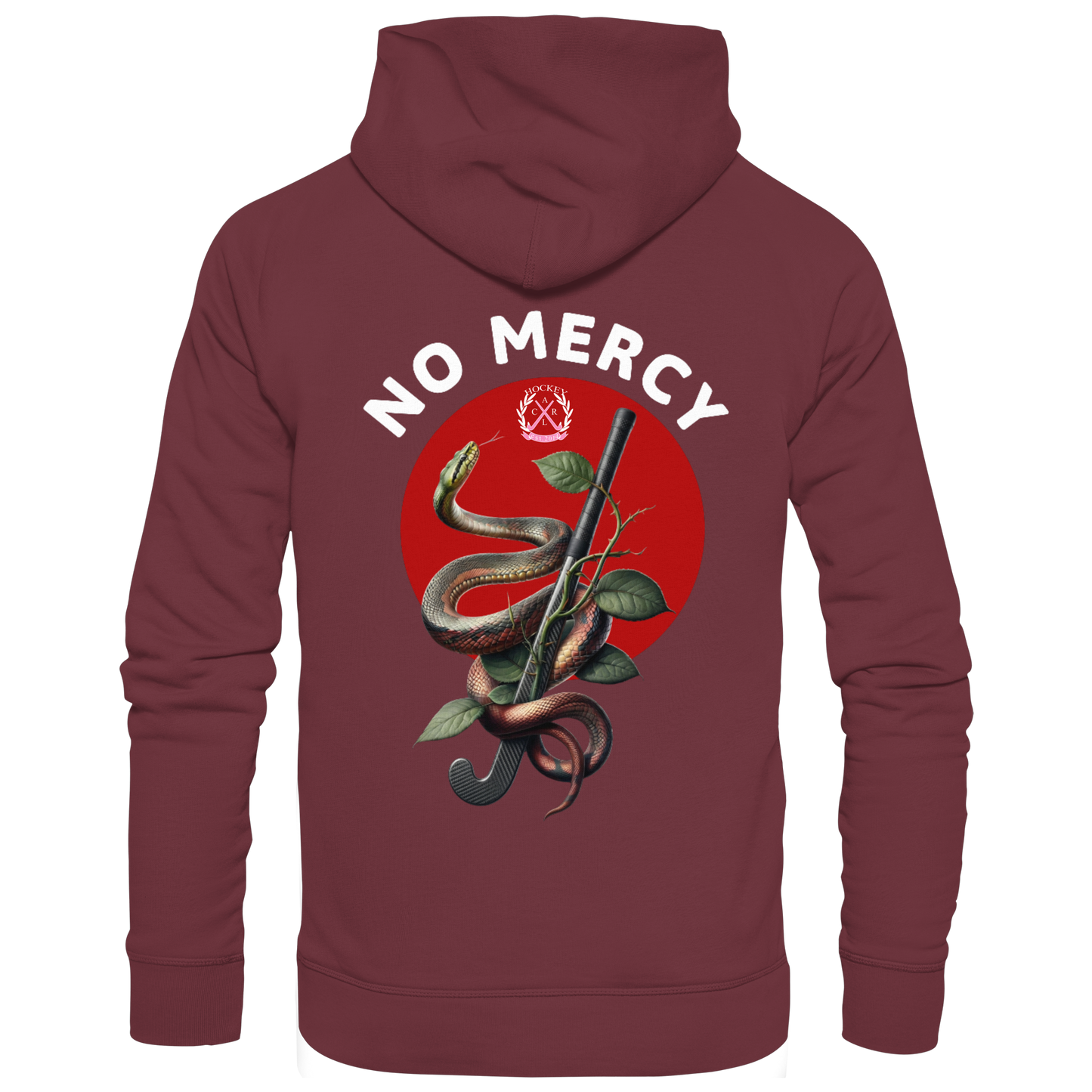 No Mercy - Organic Basic Hoodie - Hockeycarl