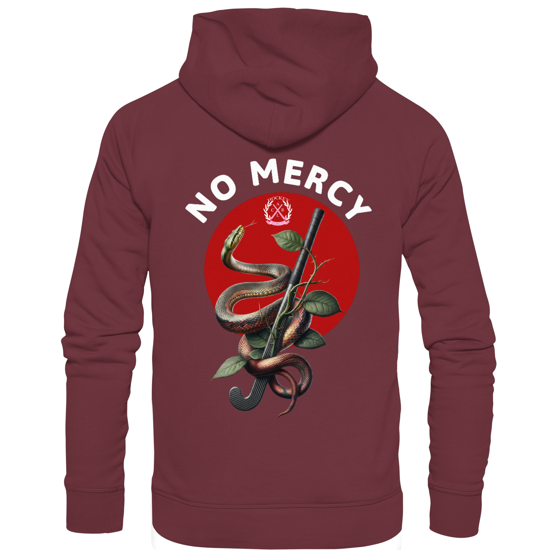 No Mercy - Organic Basic Hoodie - Hockeycarl
