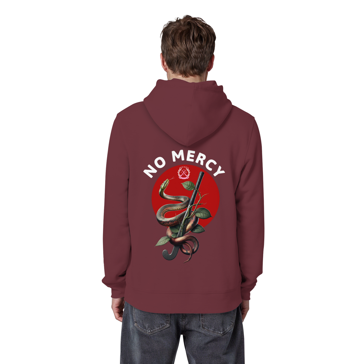 No Mercy - Organic Basic Hoodie - Hockeycarl