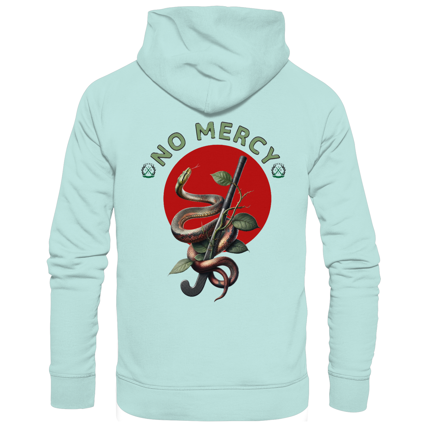 No Mercy - Organic Basic Hoodie - Hockeycarl