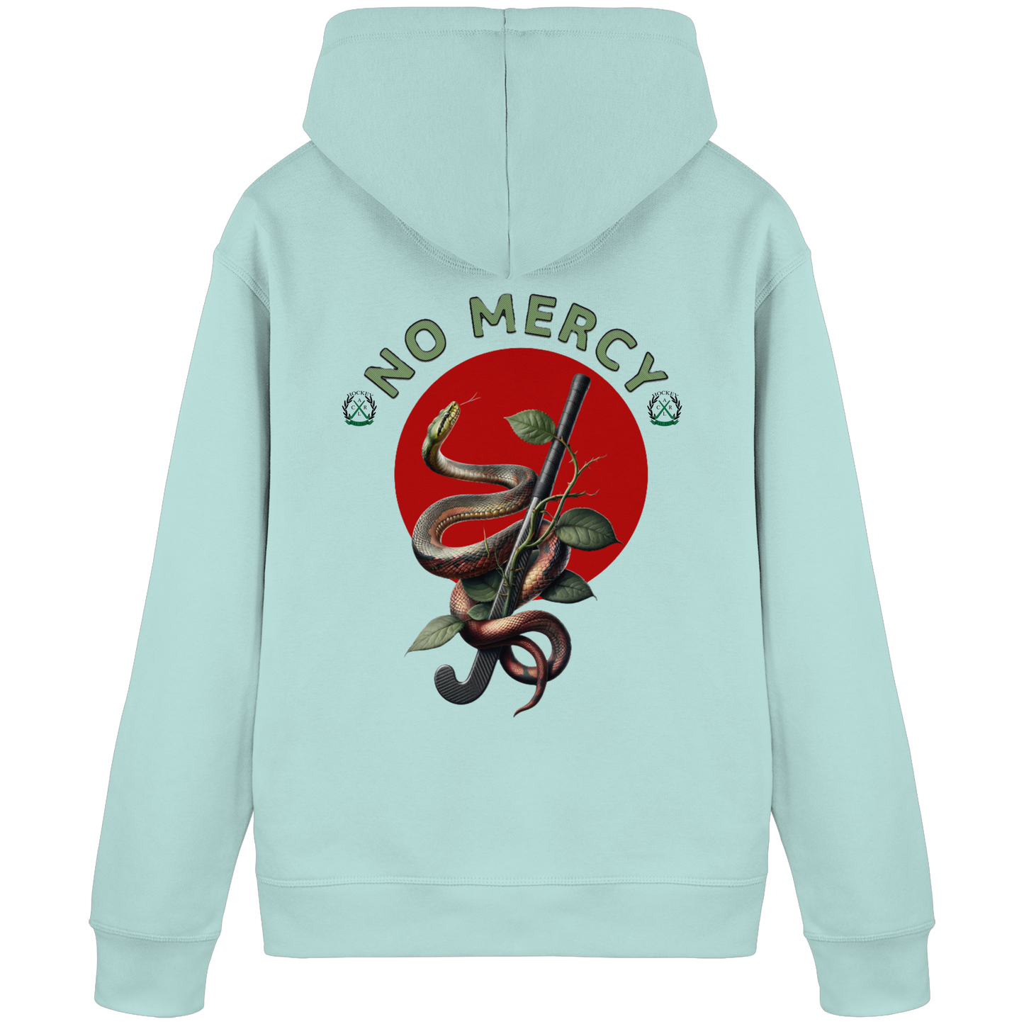 No Mercy - Organic Basic Hoodie - Hockeycarl