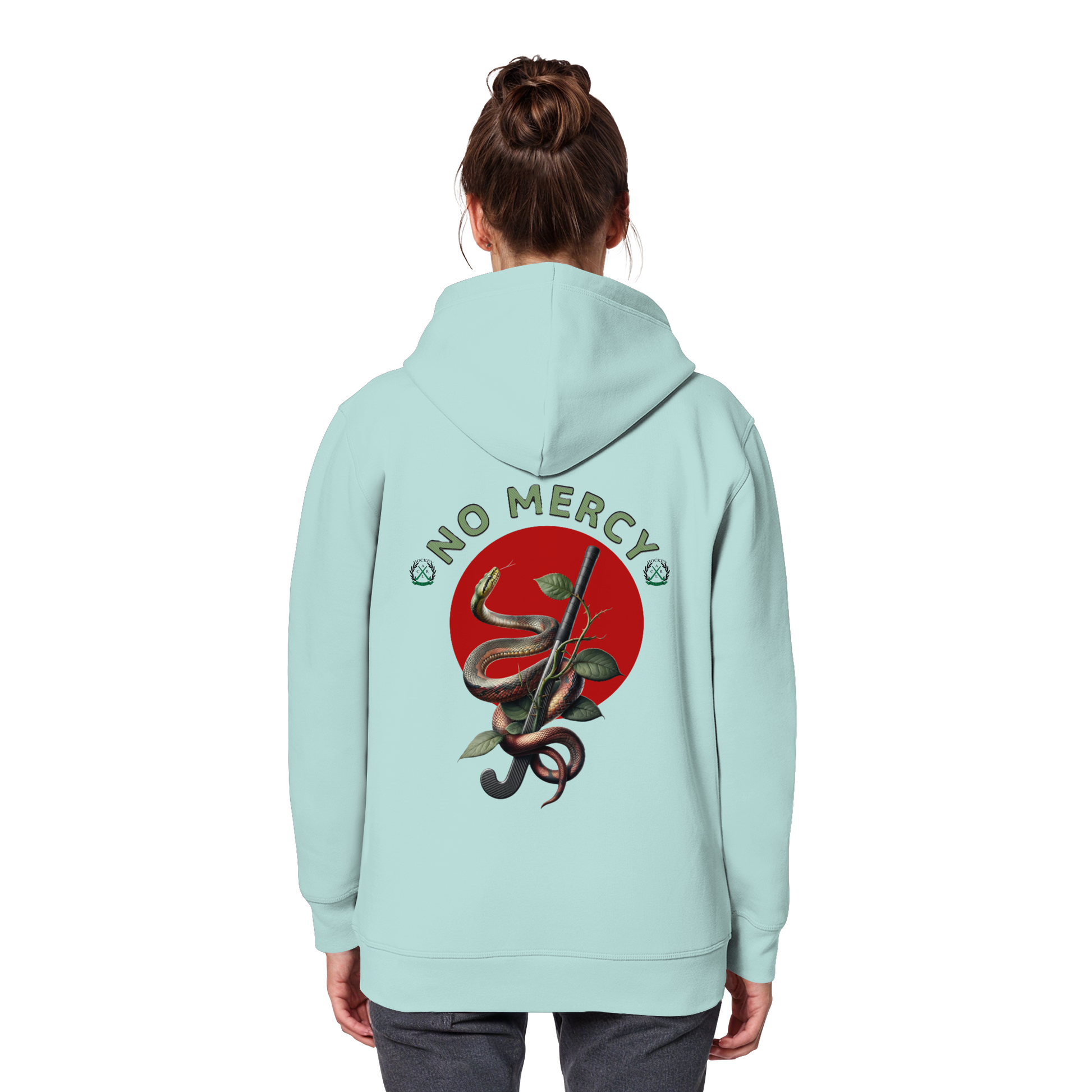 No Mercy - Organic Basic Hoodie - Hockeycarl