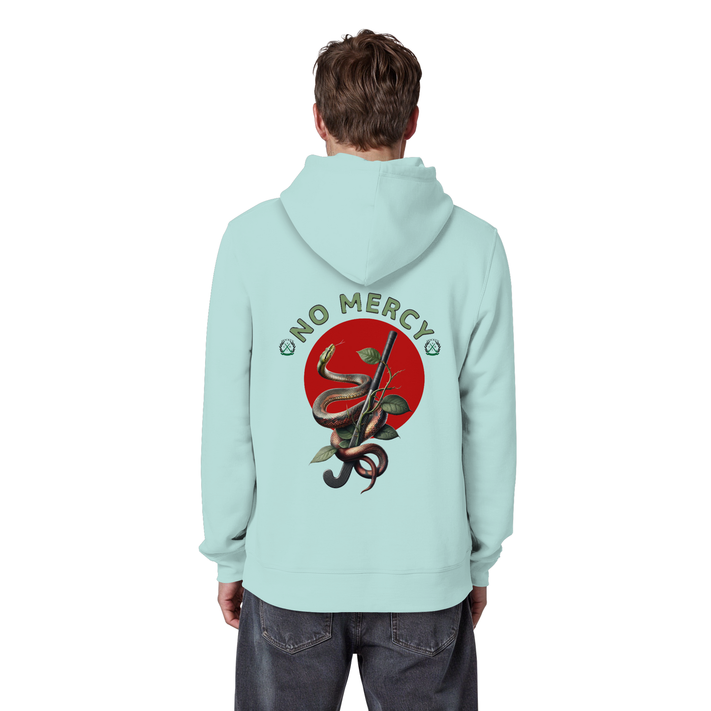 No Mercy - Organic Basic Hoodie - Hockeycarl