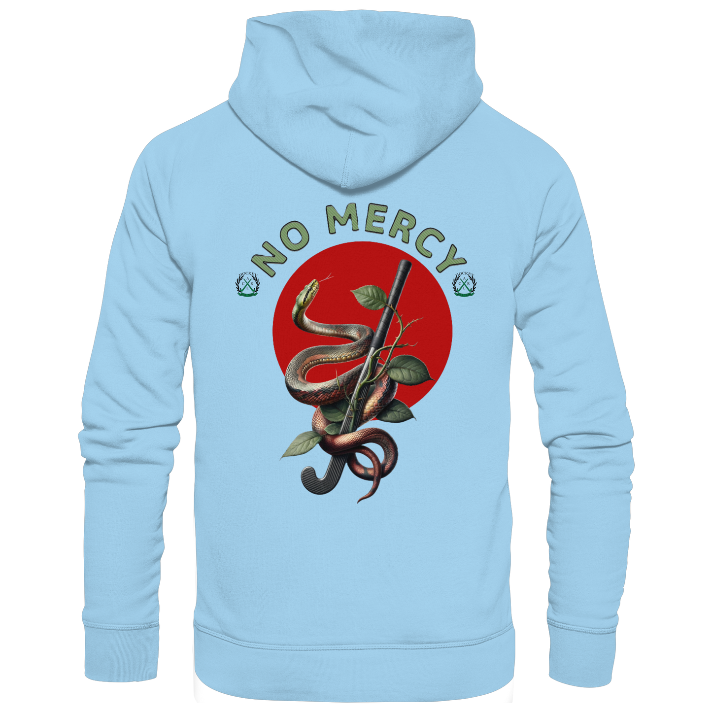 No Mercy - Organic Basic Hoodie - Hockeycarl