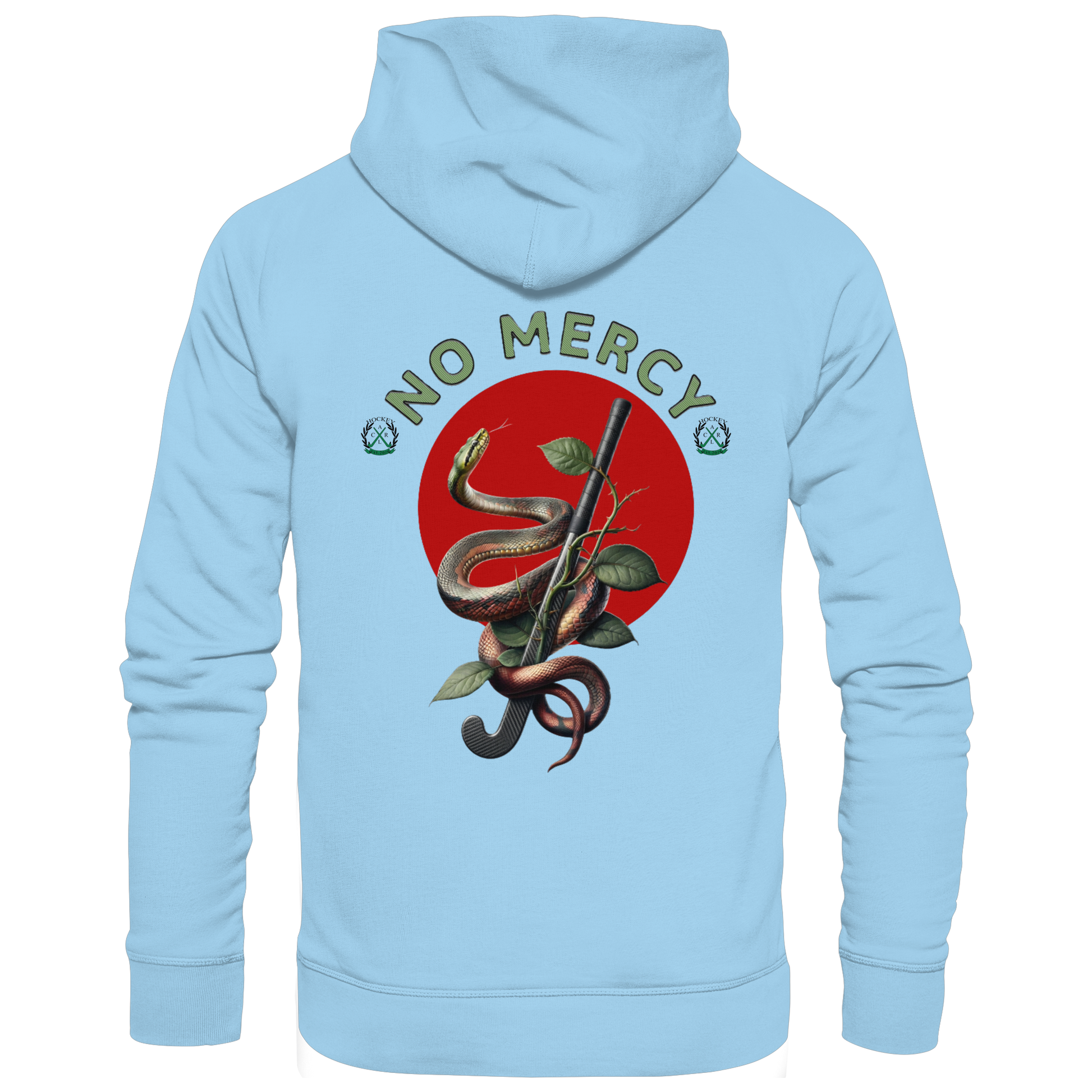 No Mercy - Organic Basic Hoodie - Hockeycarl