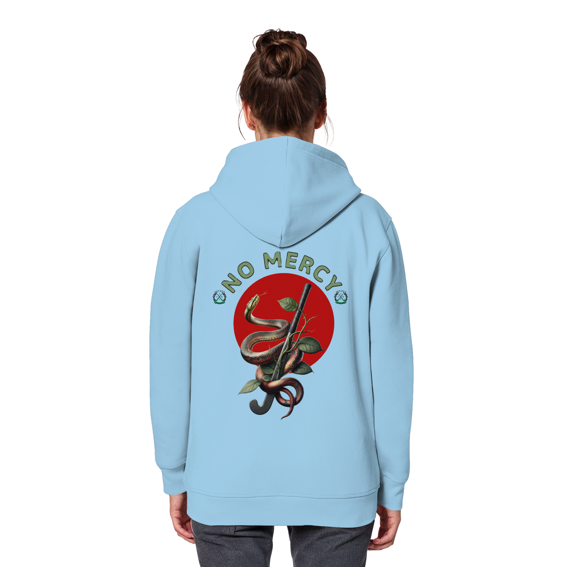 No Mercy - Organic Basic Hoodie - Hockeycarl