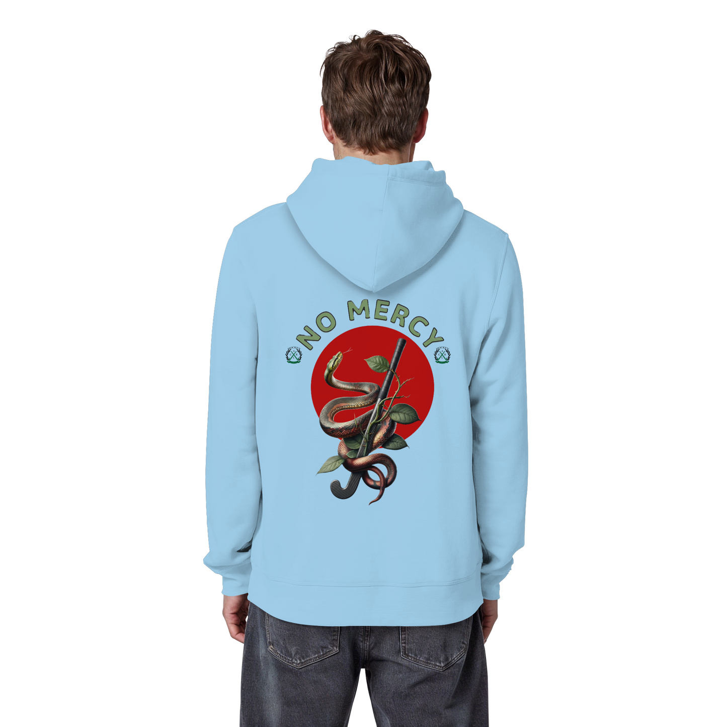 No Mercy - Organic Basic Hoodie - Hockeycarl