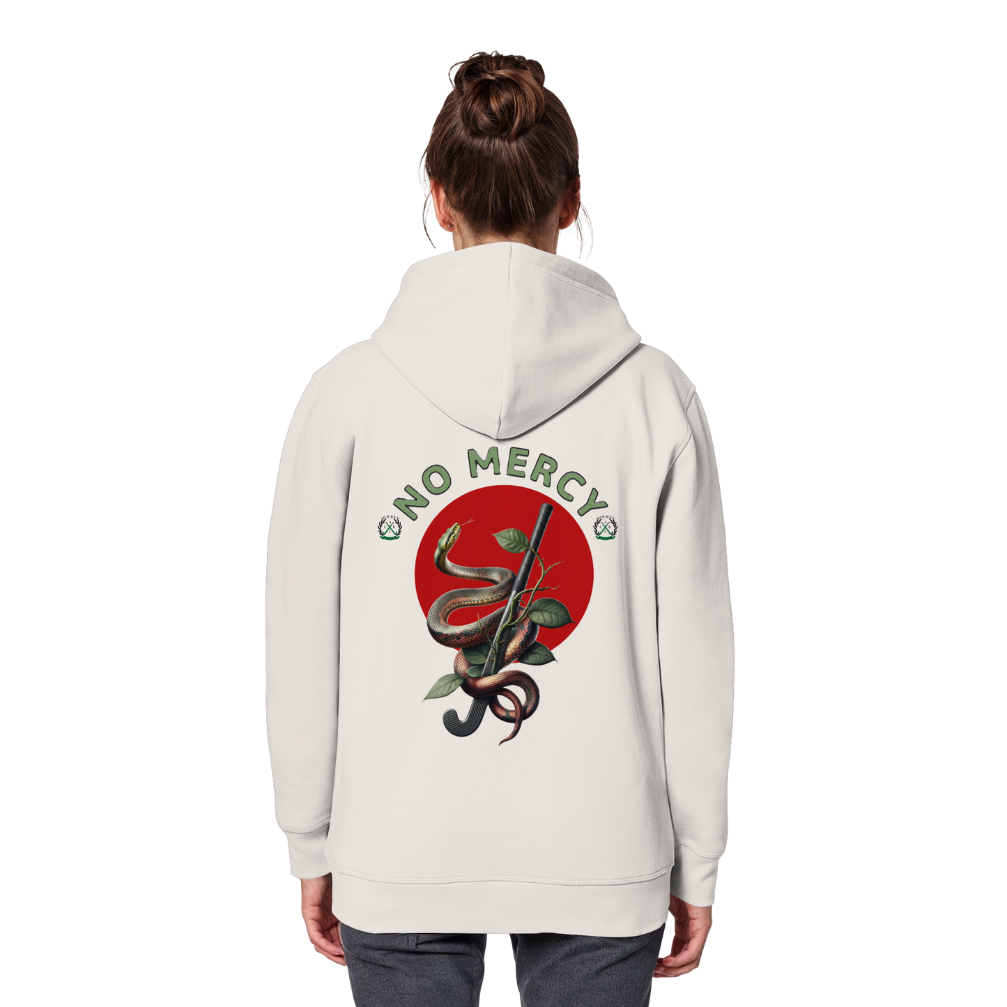 No Mercy - Organic Basic Hoodie - Hockeycarl