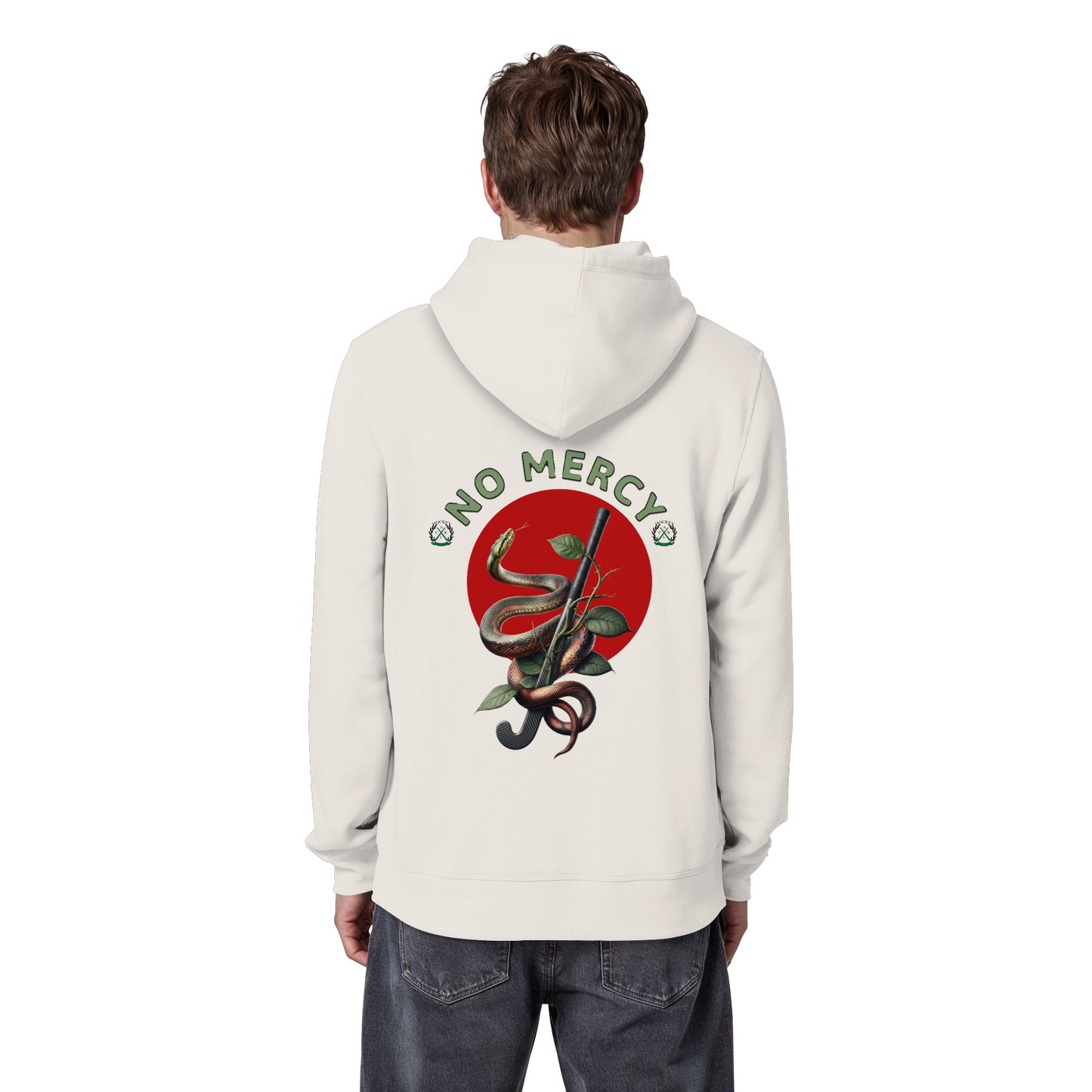 No Mercy - Organic Basic Hoodie - Hockeycarl