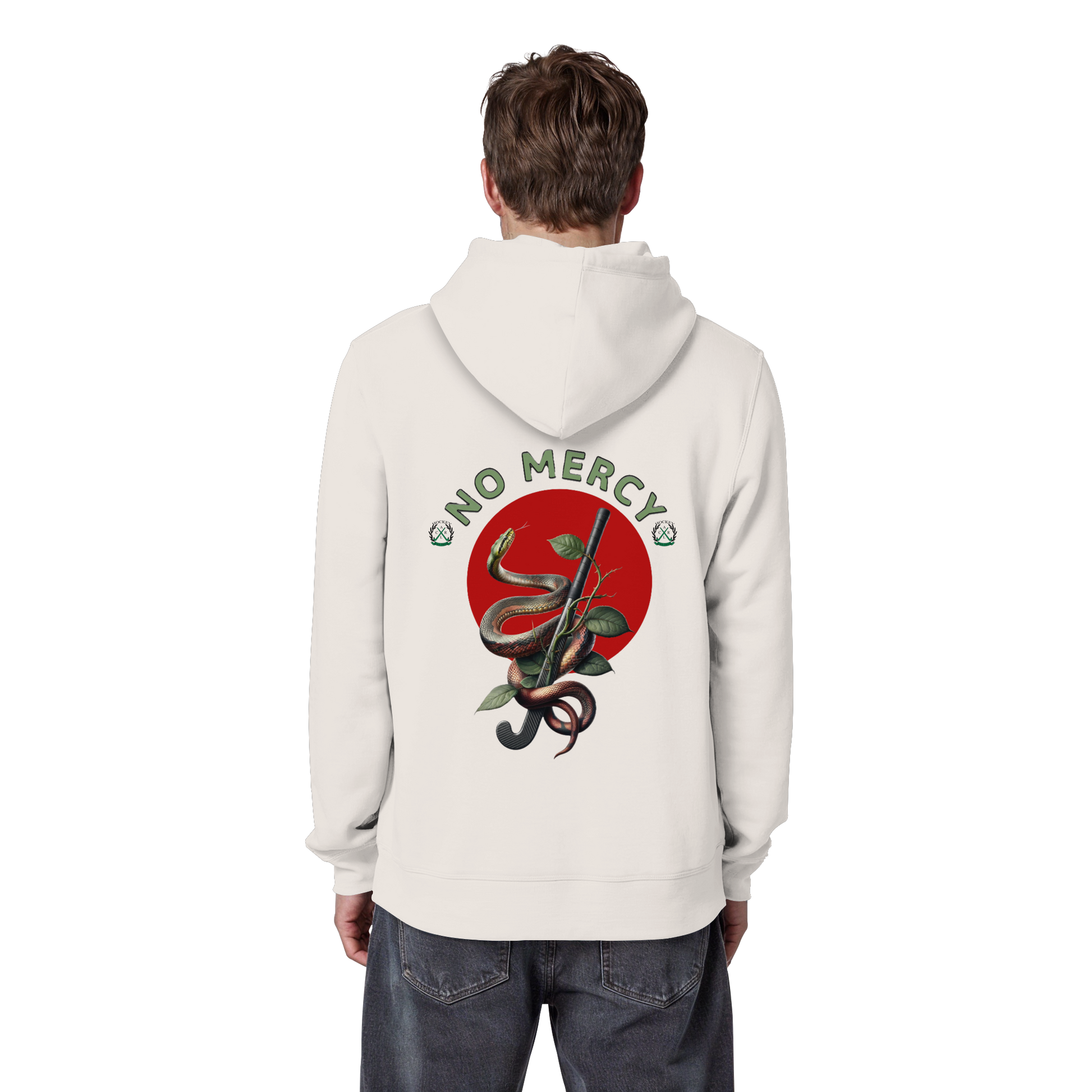 No Mercy - Organic Basic Hoodie - Hockeycarl