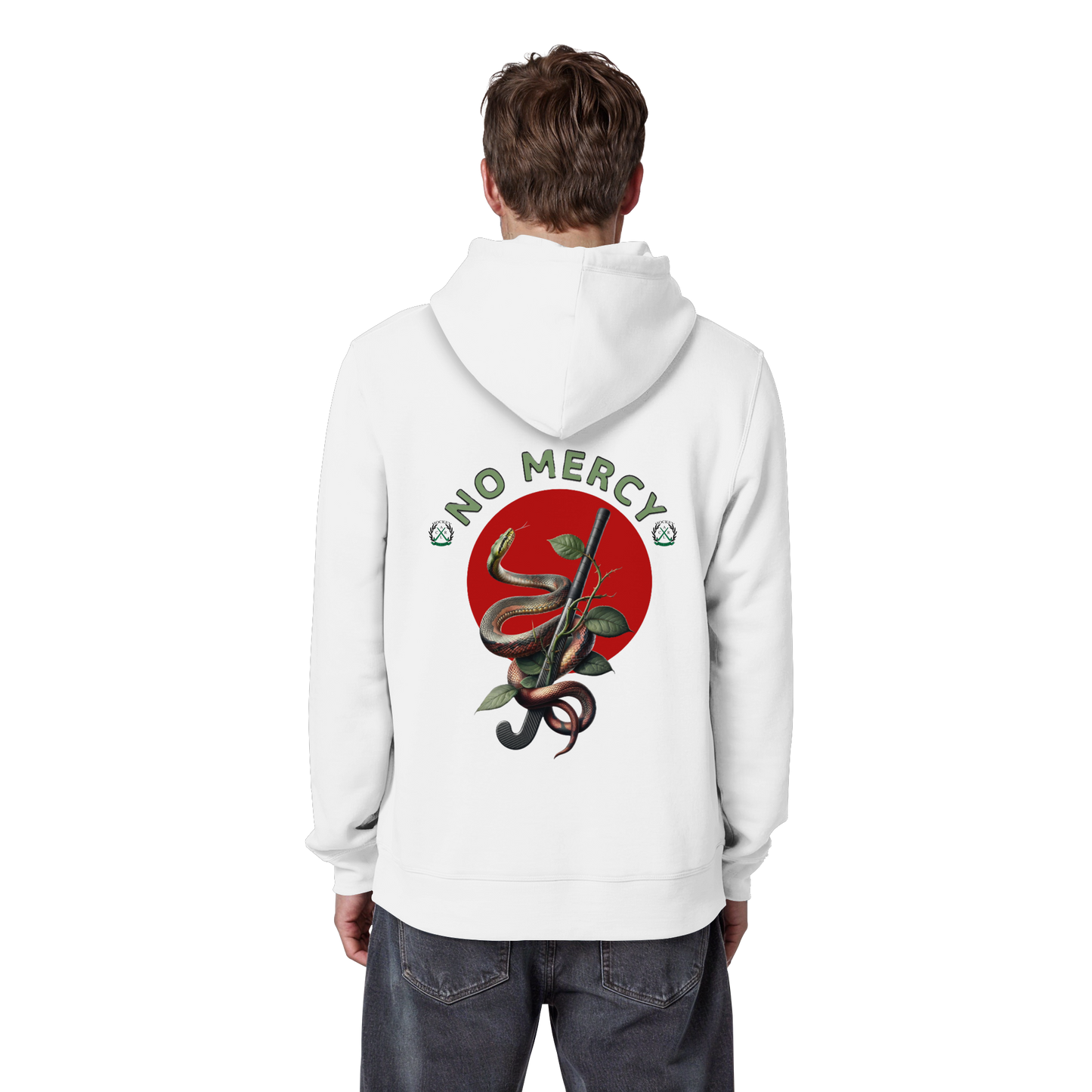 No Mercy - Organic Basic Hoodie - Hockeycarl