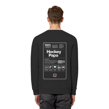 Hockey Papa - Organic Basic Unisex Sweatshirt