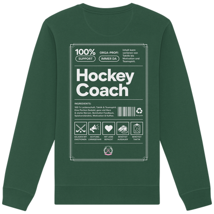 Hockey Coach - Organic Basic Unisex Sweatshirt - Hockeycarl